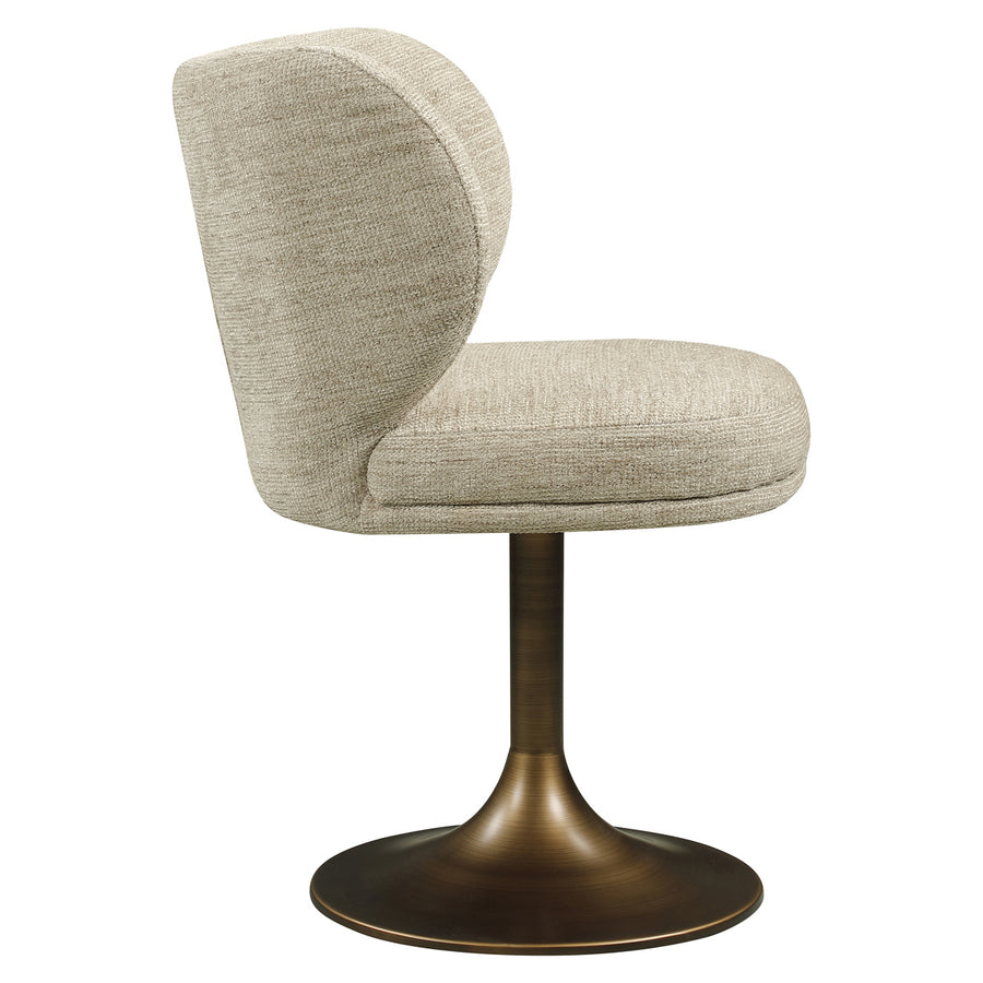 Richmond Eetkamerstoel Amely Naturel Softweave Draaibaar - afbeelding 3