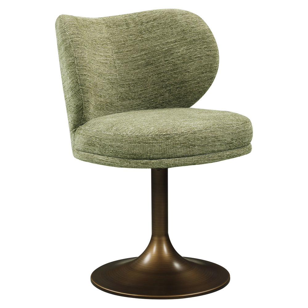 Richmond Eetkamerstoel Amely Pistache Softweave Draaibaar - afbeelding 2