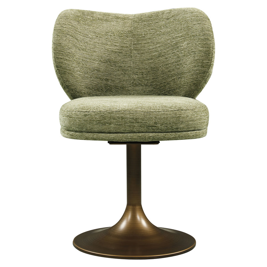 Richmond Eetkamerstoel Amely Pistache Softweave Draaibaar - afbeelding 3