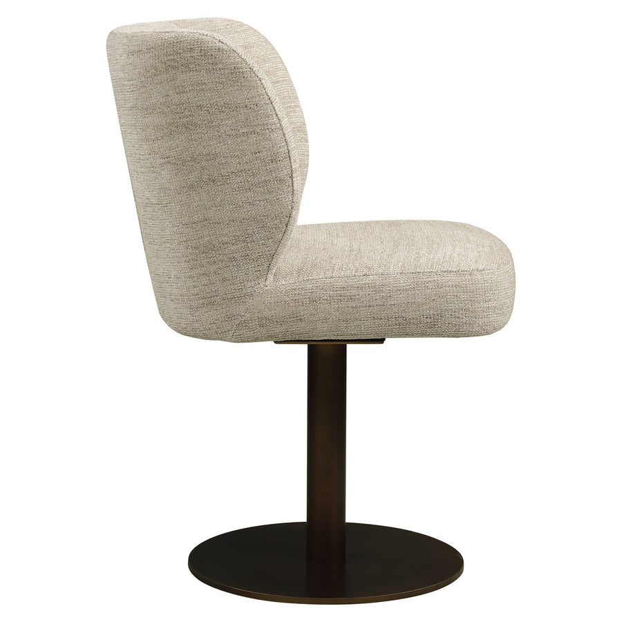 Richmond Eetkamerstoel Fiona Naturel Softweave Draaibaar - afbeelding 4