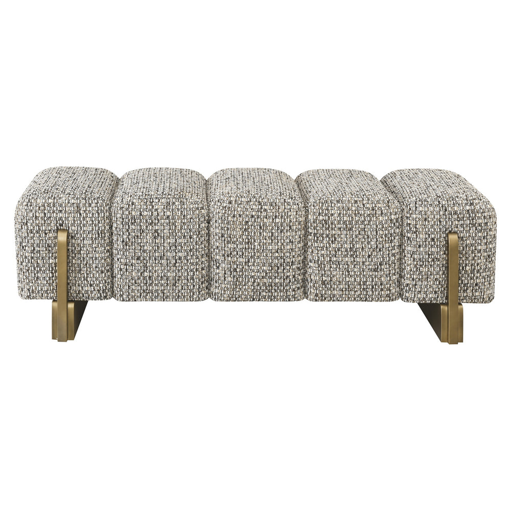 Richmond Bankje Caleo Cobblestone - afbeelding 2
