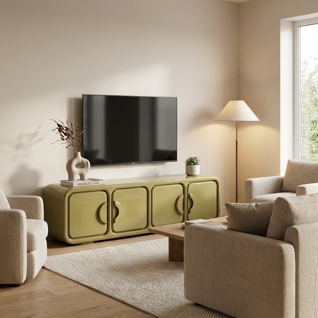 By-Boo Tv-meubel Gubby Beige