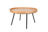 Salontafel Eikenhout met Opstaande Rand – Zuiver Oak Tray