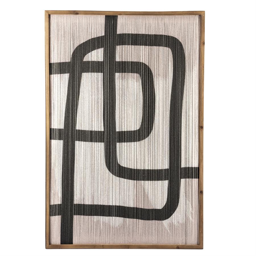 Wand decoratie Poseidon | Zwart