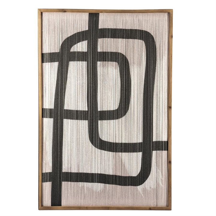 Wand decoratie Poseidon | Zwart
