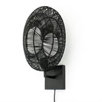 Wandlamp Ovo | Zwart
