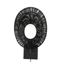 Wandlamp Ovo | Zwart