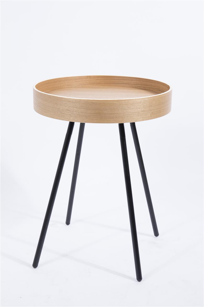 Bijzettafel – Zuiver Oak Tray