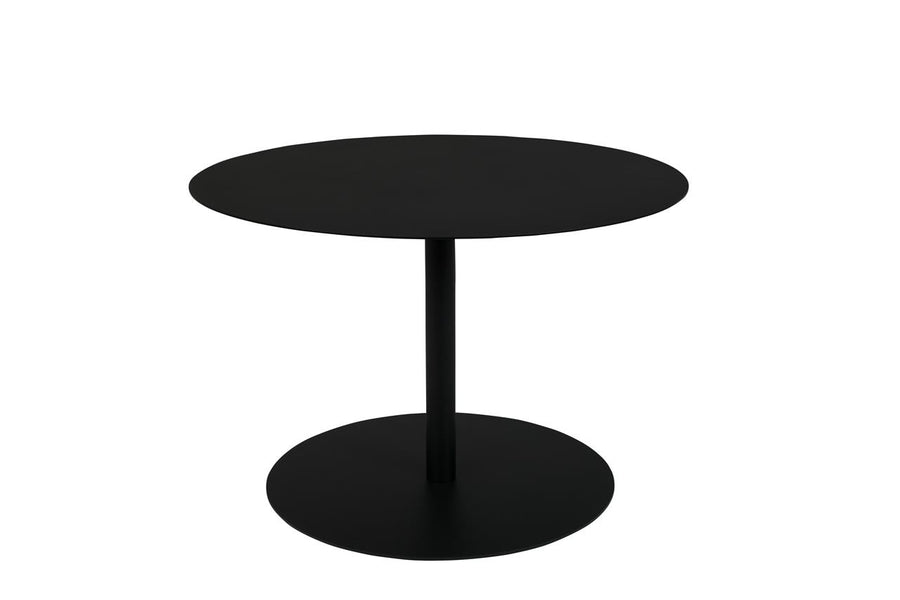 Bijzettafel – Zuiver Snow Black rond M