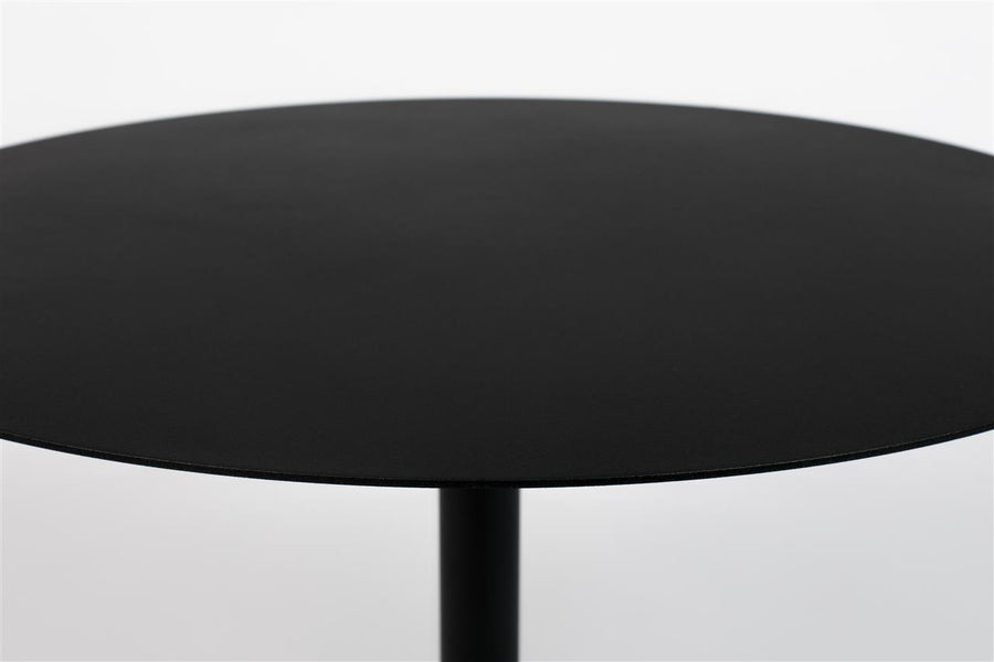 Bijzettafel – Zuiver Snow Black rond M