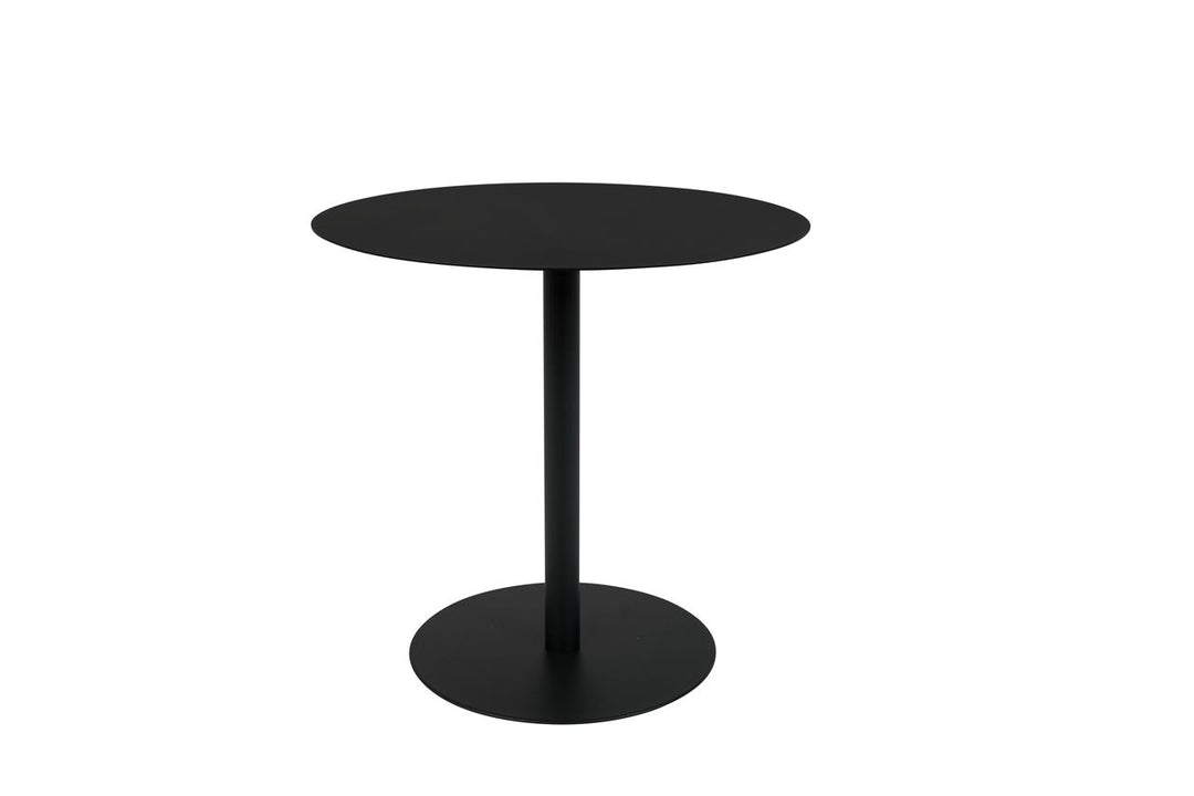 Bijzettafel – Zuiver Snow Black rond S