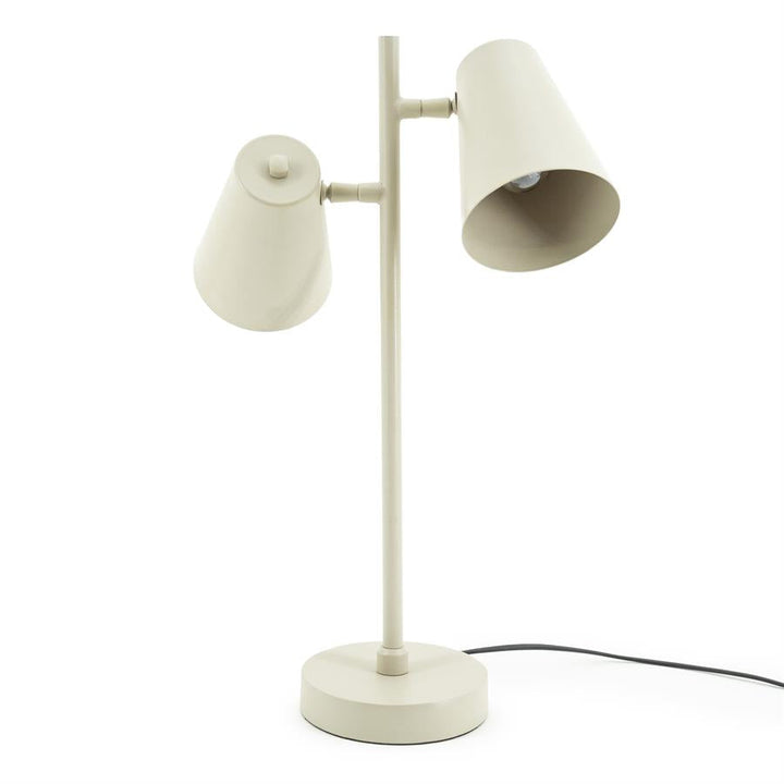 Tafellamp Roxy | Beige Metaal