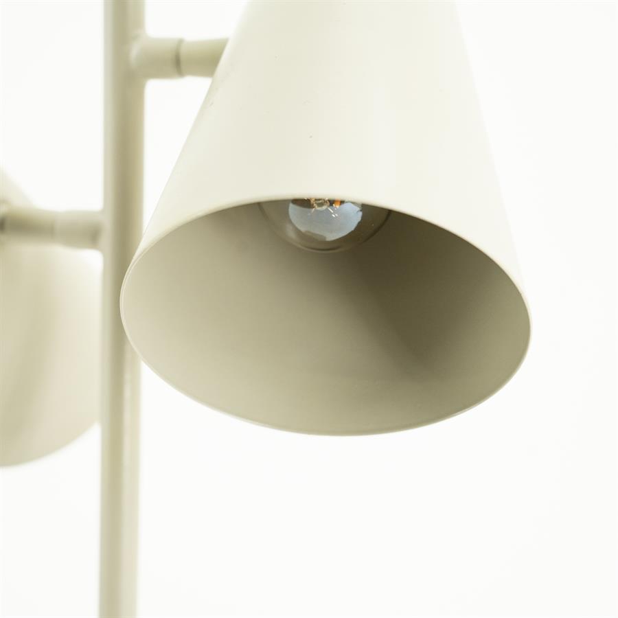 Tafellamp Roxy | Beige Metaal