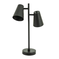 Tafellamp Cole | Zwart Metaal