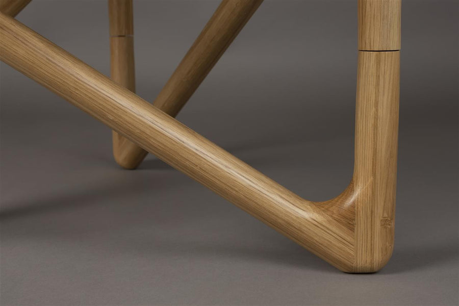 Salontafel Glas Eiken – Dutchbone Naia, 2 kleuren