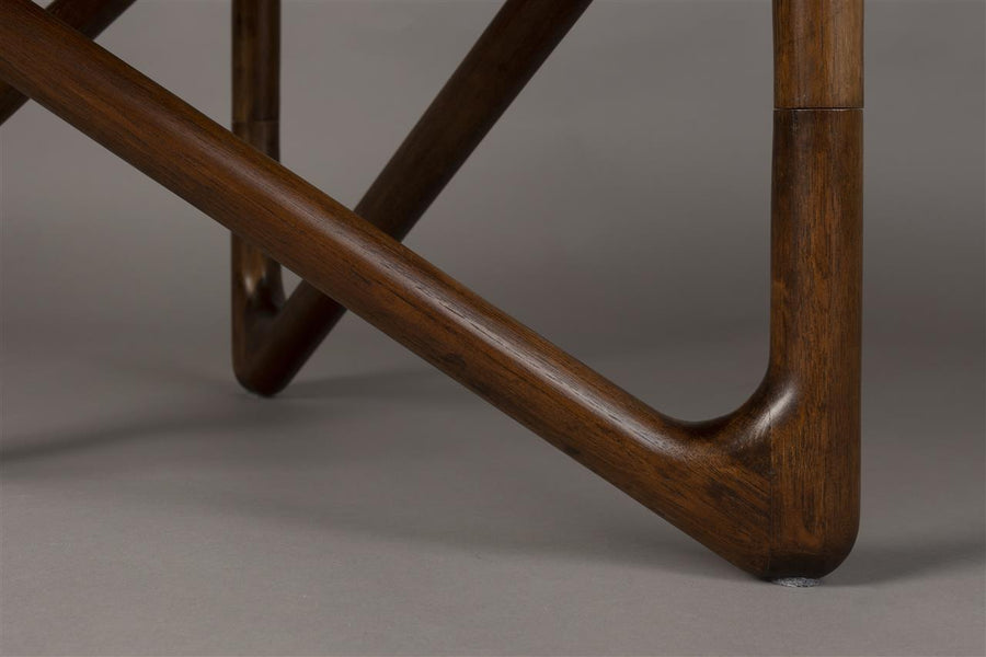 Salontafel Glas Eiken – Dutchbone Naia, 2 kleuren