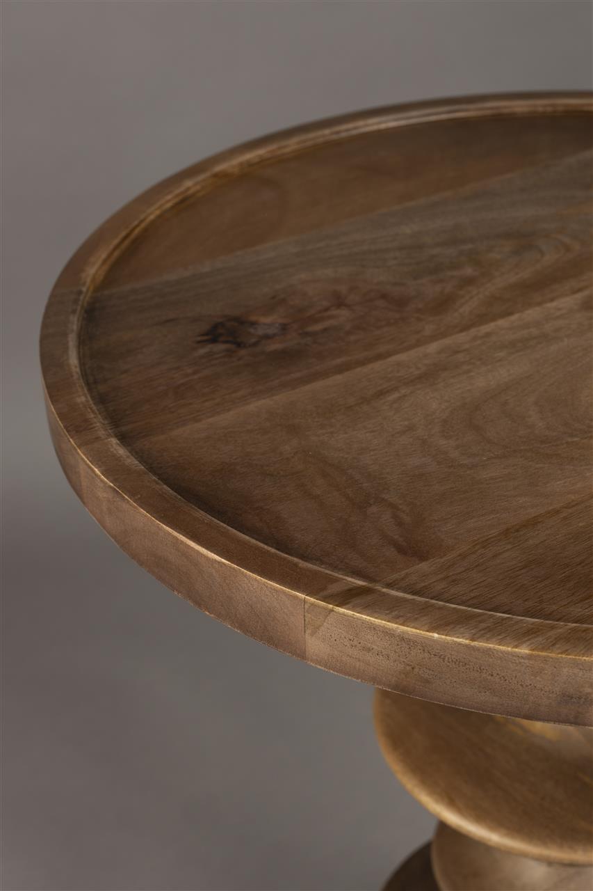 Bijzettafel Mangohout Walnoot – Dutchbone Cath