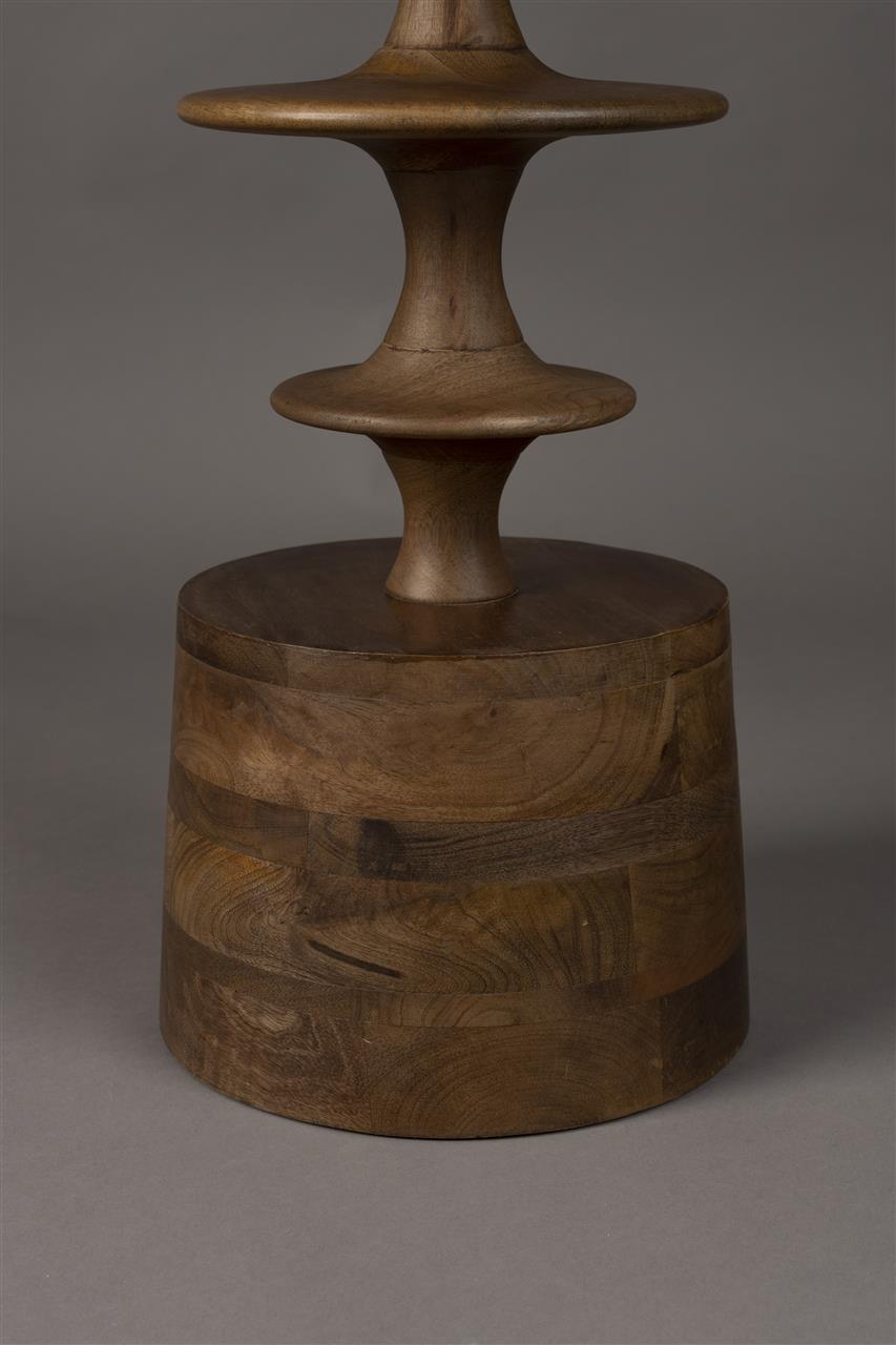 Bijzettafel Mangohout Walnoot – Dutchbone Cath