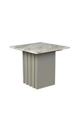 Bijzettafel Marmer Metaal – Dutchbone Clayton