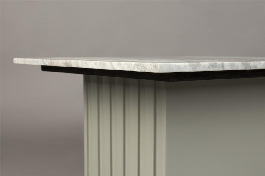 Bijzettafel Marmer Metaal – Dutchbone Clayton