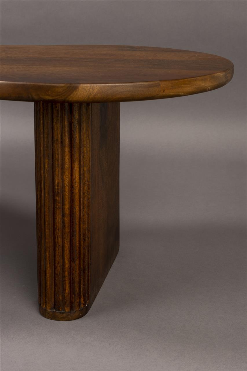 Salontafel Mangohout Ovaal – Dutchbone Tilon