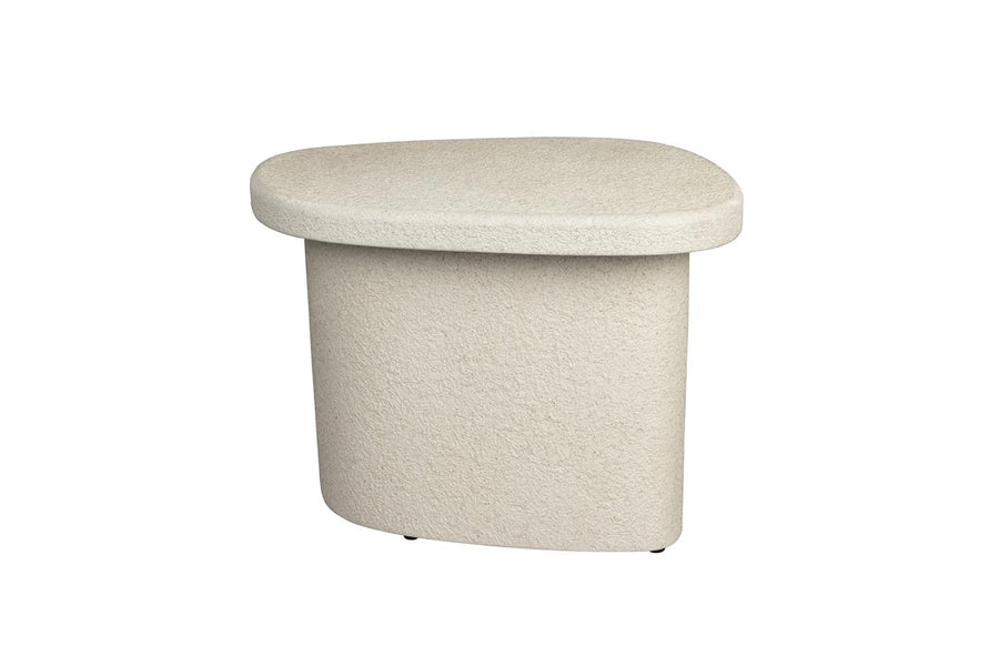 Bijzettafel Gerecycled Marmer Hoog – Dutchbone Veda High