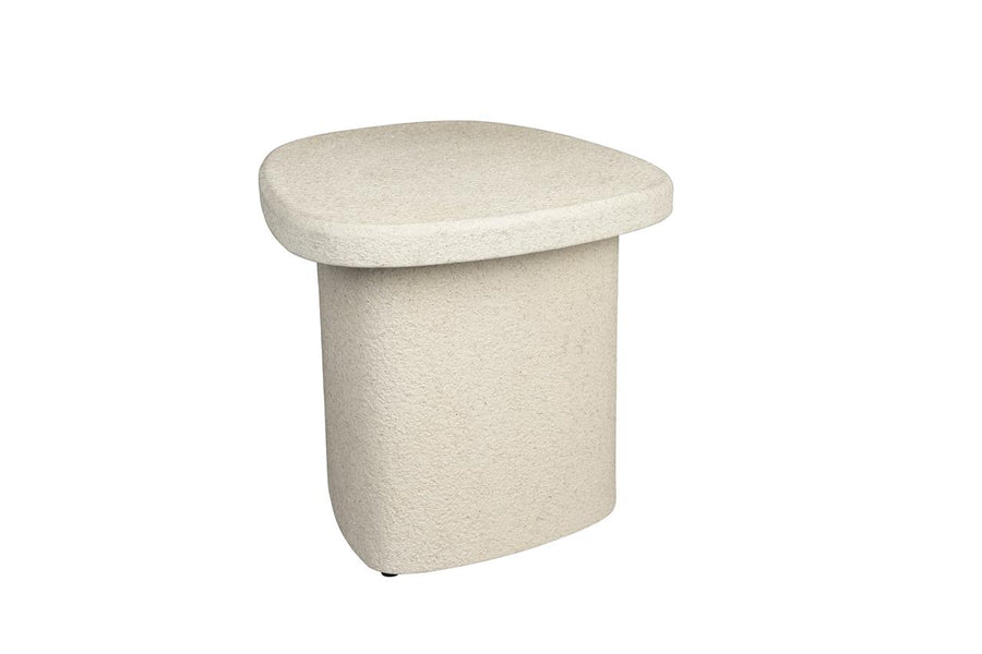 Bijzettafel Gerecycled Marmer Hoog – Dutchbone Veda High