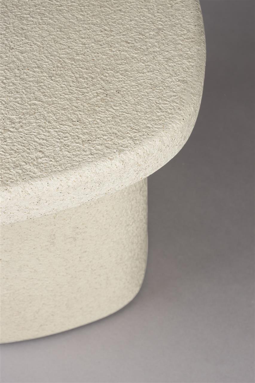 Bijzettafel Gerecycled Marmer Hoog – Dutchbone Veda High