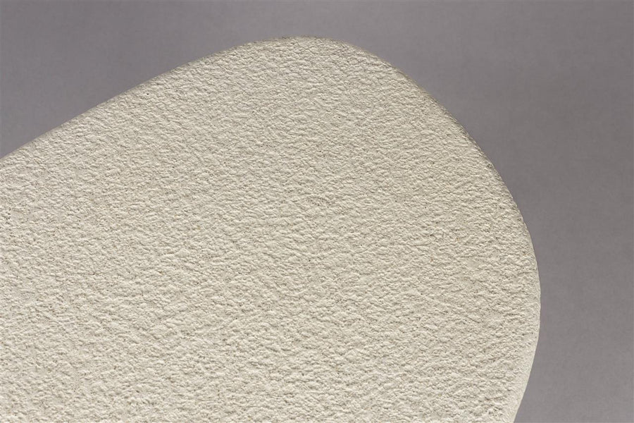 Bijzettafel Gerecycled Marmer Laag – Dutchbone Veda Low