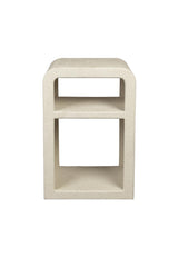 Bijzettafel Gerecycled Marmer Smal – Dutchbone Bed Veda