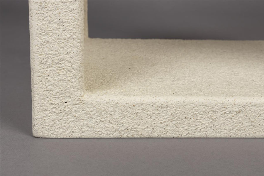 Bijzettafel Gerecycled Marmer Smal – Dutchbone Bed Veda