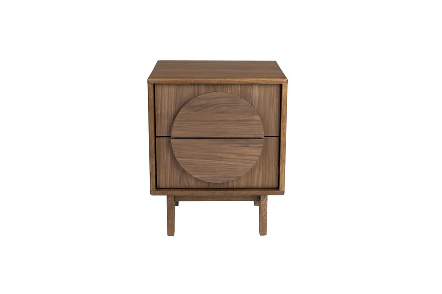 Bijzettafel – Zuiver Side Table/Bedstand Groove, 2 kleuren