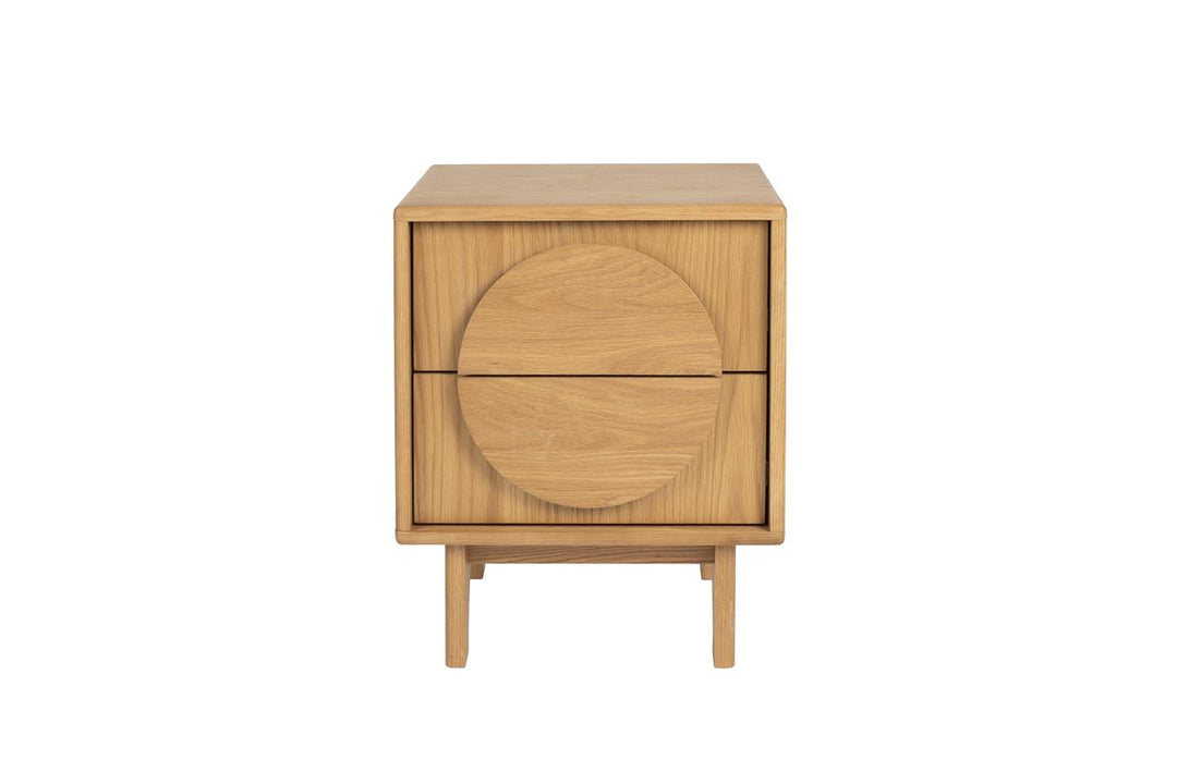 Bijzettafel – Zuiver Side Table/Bedstand Groove, 2 kleuren
