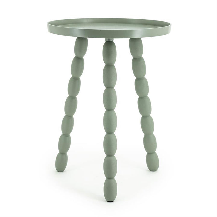 Bijzettafel Bean | Groen Metaal