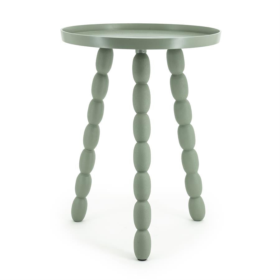 Bijzettafel Bean | Groen Metaal