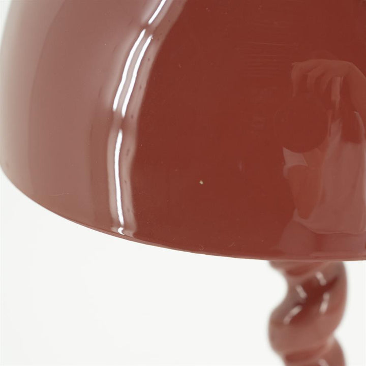 Tafellamp Elara | Rood Hout