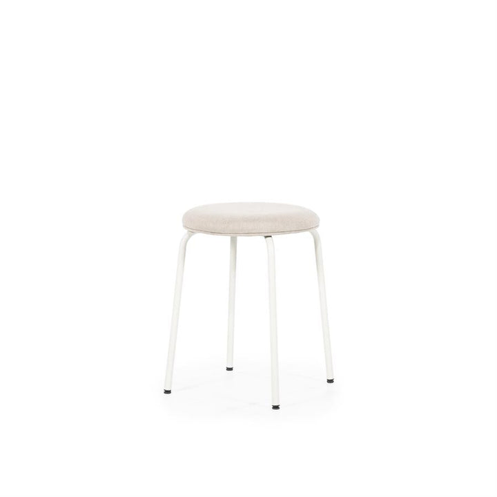 Poef Skola | Beige Stof