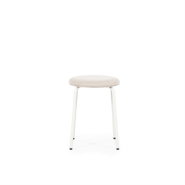 Poef Skola | Beige Stof