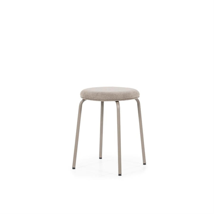 Poef Skola | Taupe Stof