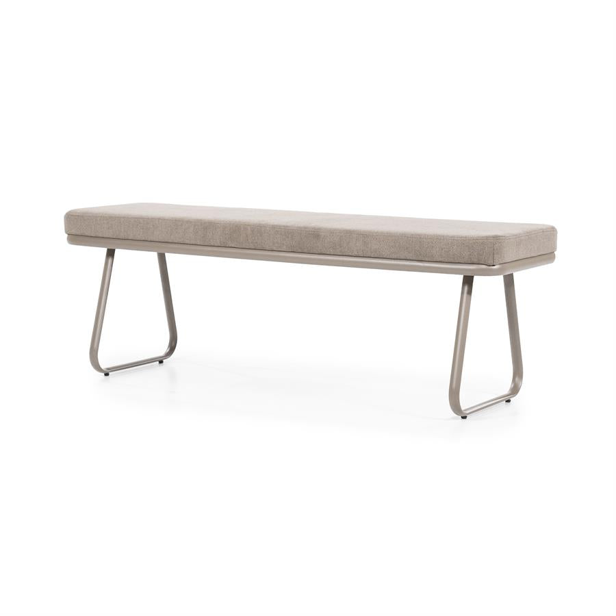Halbank Skola| Taupe Stof