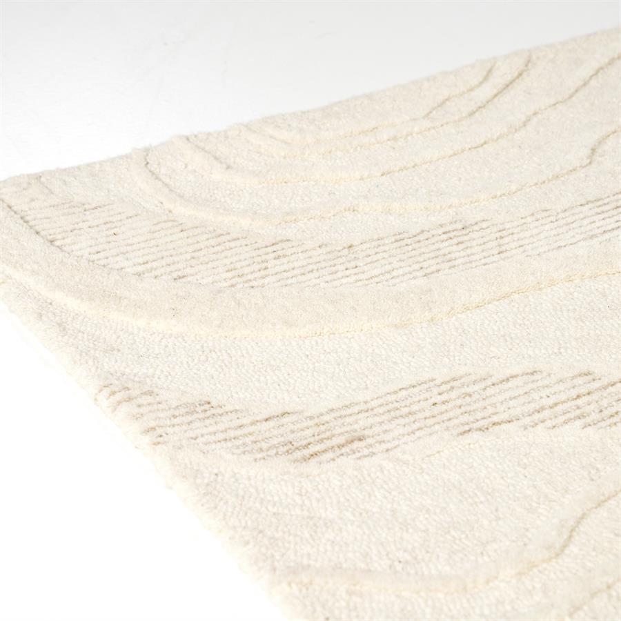 Vloerkleed Soil | Wit 100% Wol