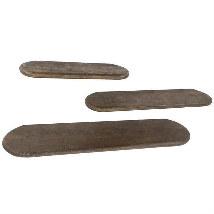 Wand decoratie Kiera | Bruin Hout