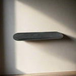 Wand decoratie Kiera | Zwart Hout