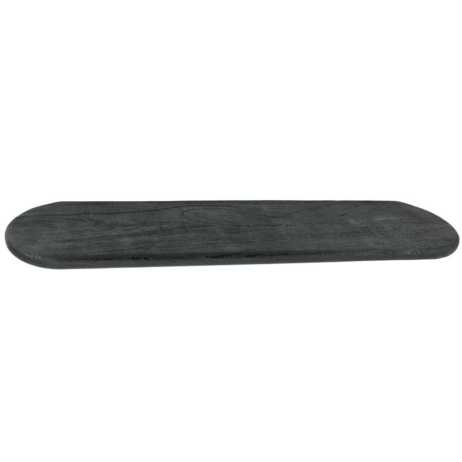 Wand decoratie Kiera | Zwart Hout