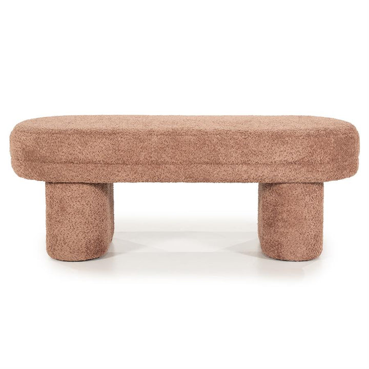 Poef Rama | Terracotta Polyester