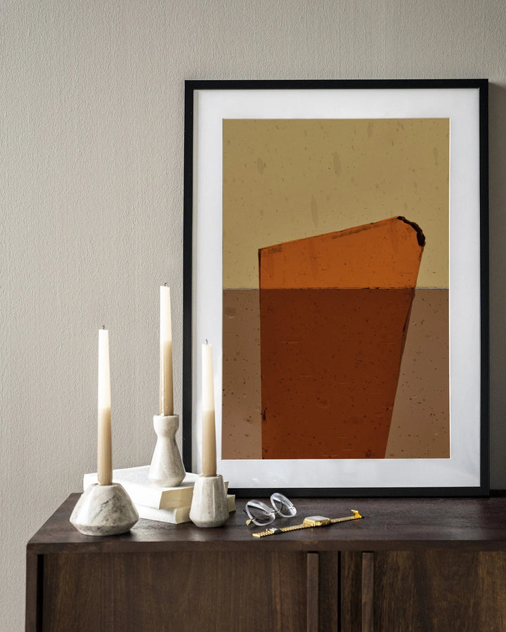 Geen soort van oranje - Moderne Wanddecoratie | Artprint, Glass Art & Wandkleed
