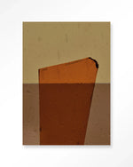 Geen soort van oranje - Moderne Wanddecoratie | Artprint, Glass Art & Wandkleed