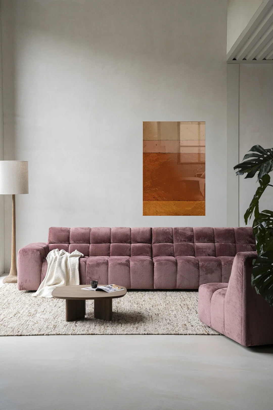 Geen bruin roze achtig - Moderne Wanddecoratie | Artprint, Glass Art & Wandkleed