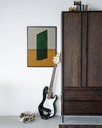 Geen mosgroen - Moderne Wanddecoratie | Artprint, Glass Art & Wandkleed