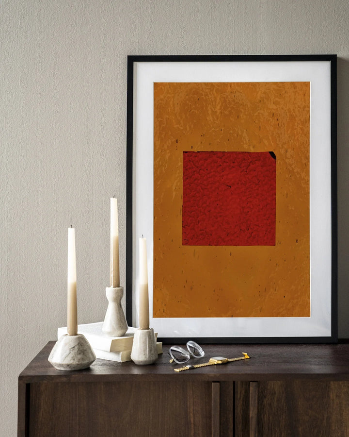 Geen rood - Moderne Wanddecoratie | Artprint, Glass Art & Wandkleed